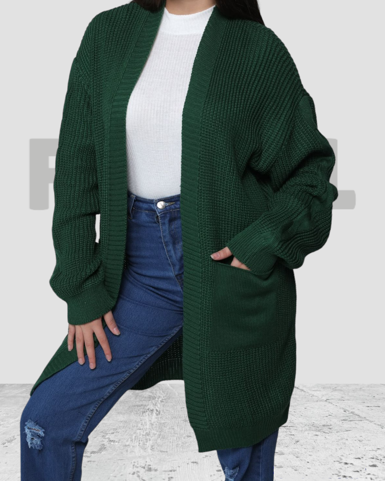 Bolero Wool Long Belt Dark Green Bolero Wool Long Belt Dark Green