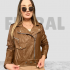 Jacket Leather Camel