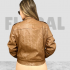 Jacket Leather Camel