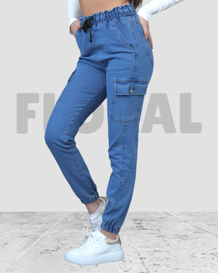 Jeans Pant Cargo Light Blue Jeans Pant Cargo Light Blue