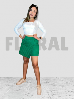 Skort Capitone Green