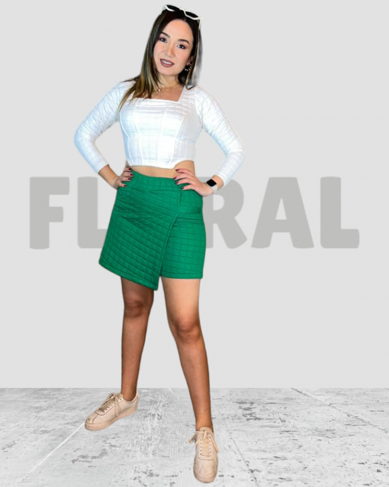 Skort Capitone Green