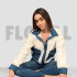 Jacket Fur with Jeans White