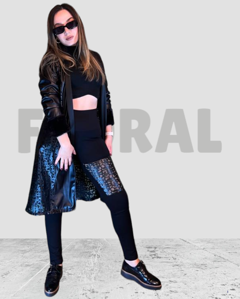 Kimono Leather Black Kimono Leather Black