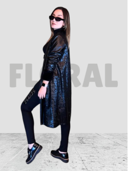 Kimono Leather Black