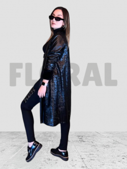 Kimono Leather Black