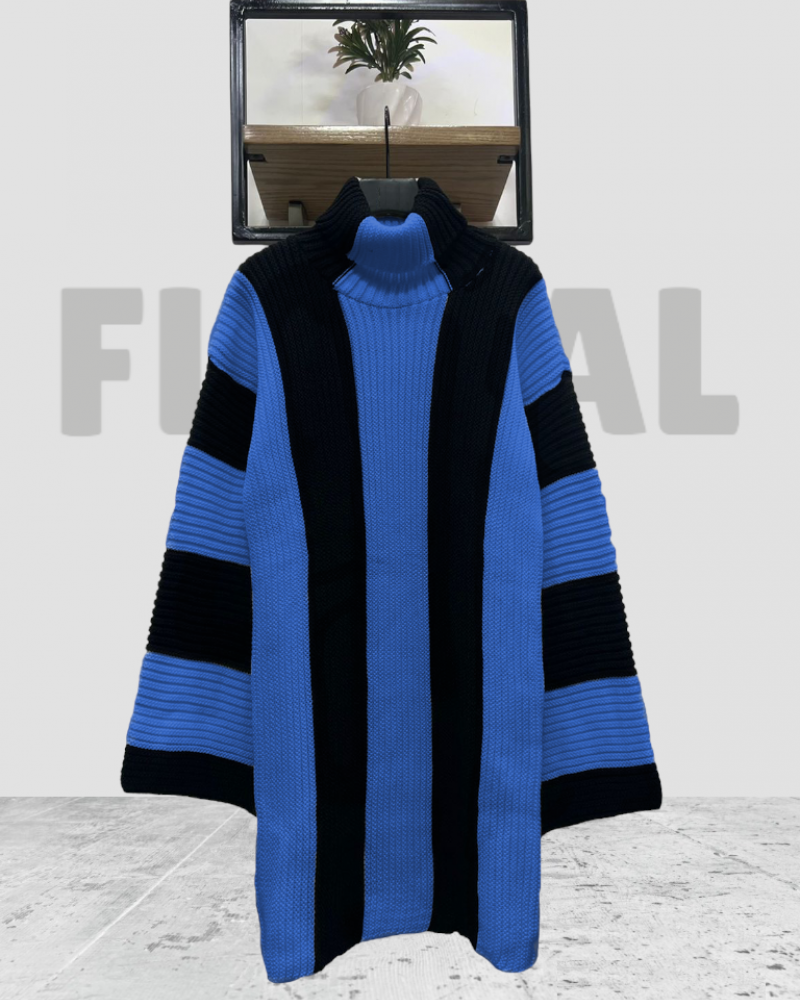 Dress Wool Blue/Black