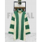 Dress Wool Green/White
