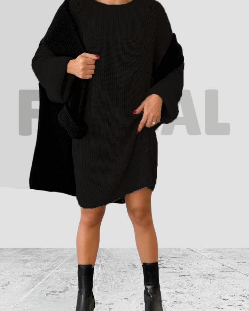 Dress Wool Tall Black