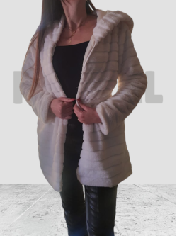 Jacket Fur White
