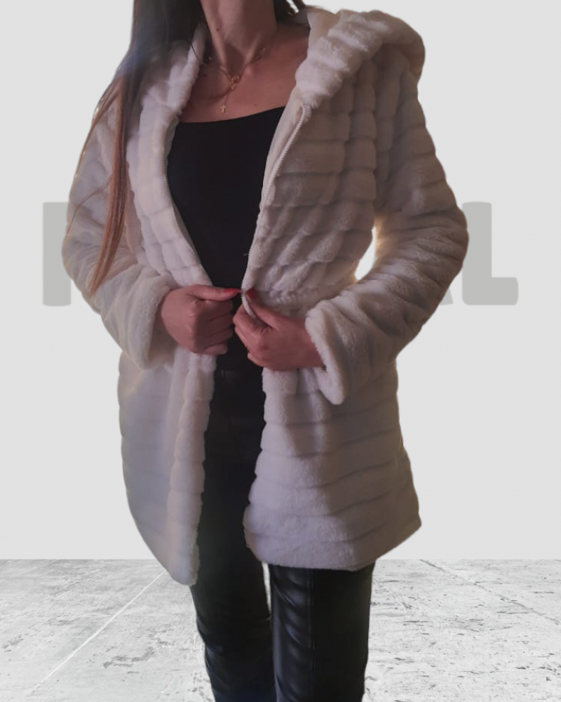 Jacket Fur White