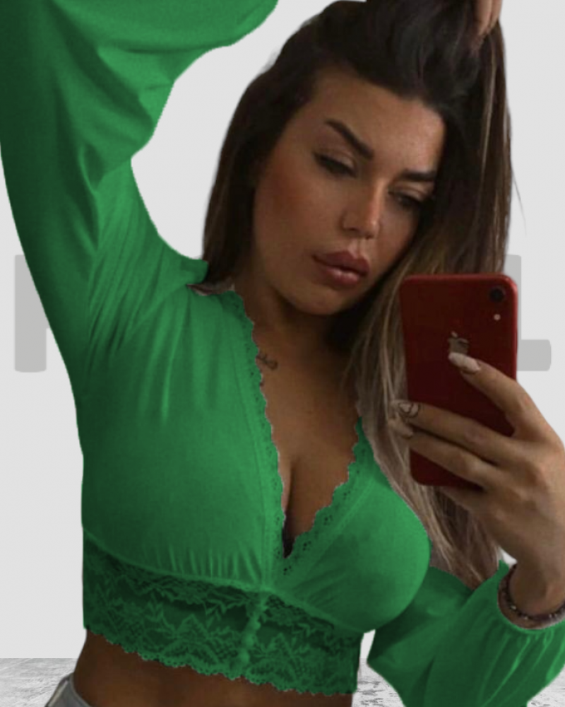 Blouse Tille Green