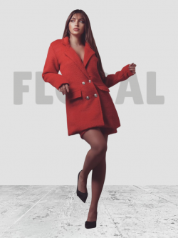 Blazer and Short Set Red